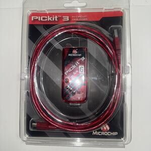 PICkit3 Programmer Microchip MPLAB PICkit 3 PIC In-Circuit Debugger USB Cable